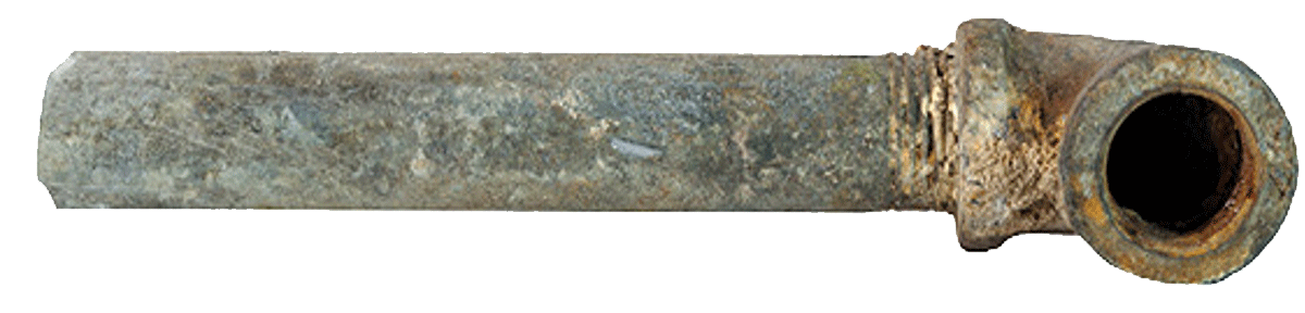 Galvanized pipe