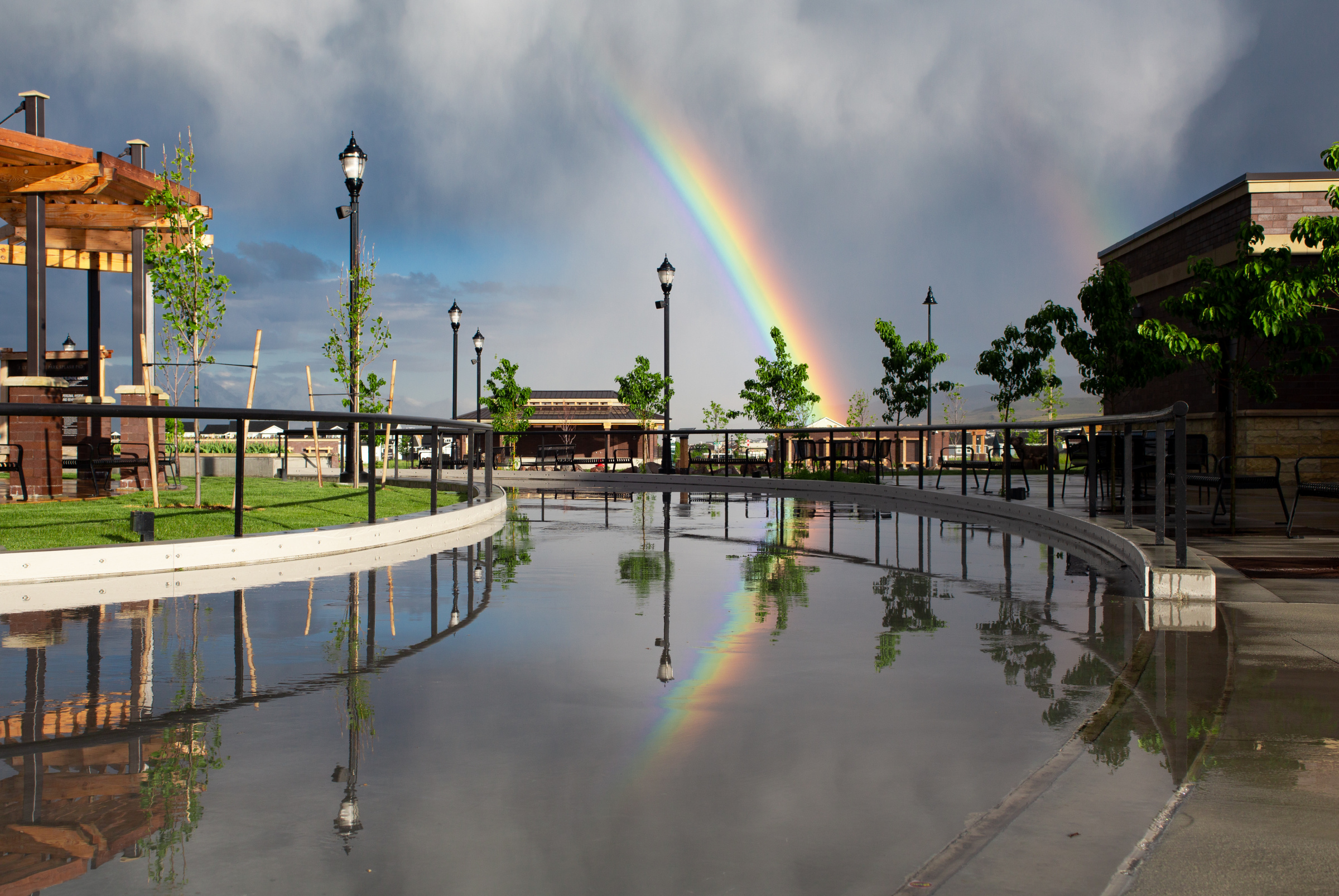 Rainbow in the Park in Herriman City