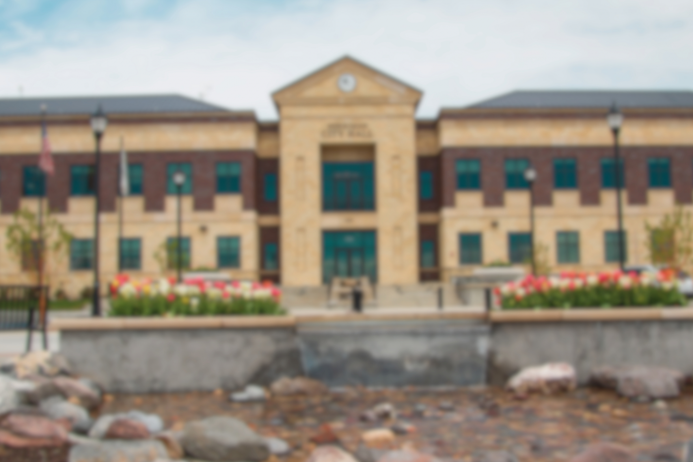 Herriman City Hall in the Spring