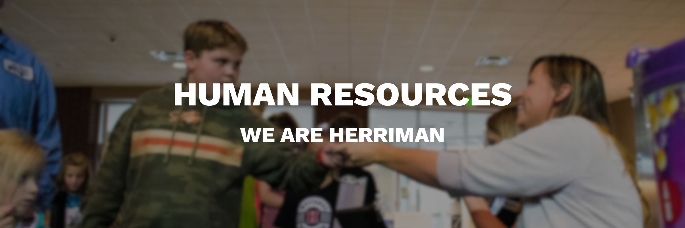 HR Page banner