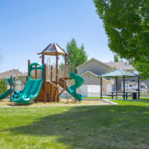 Hamilton Farms Tot Lot park in Herriman City