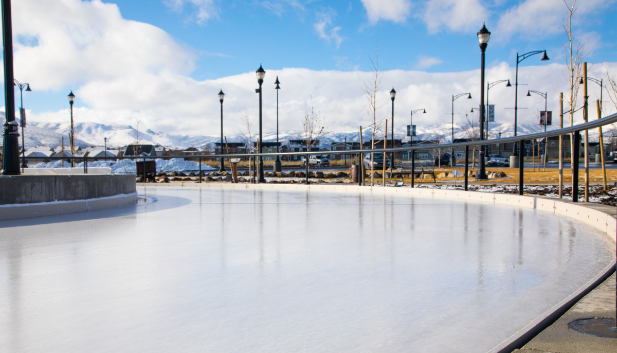 Ice Ribbon at J. Lynn Crane Plaza