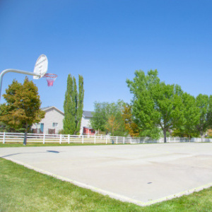Rose Creek Basketball Court (Mirabella) park in Herriman City