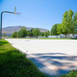Rose Creek Basketball Court (Rosalina) park in Herriman City