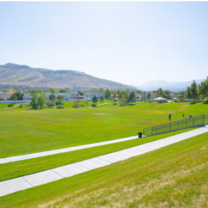 Rosecrest Park park in Herriman City